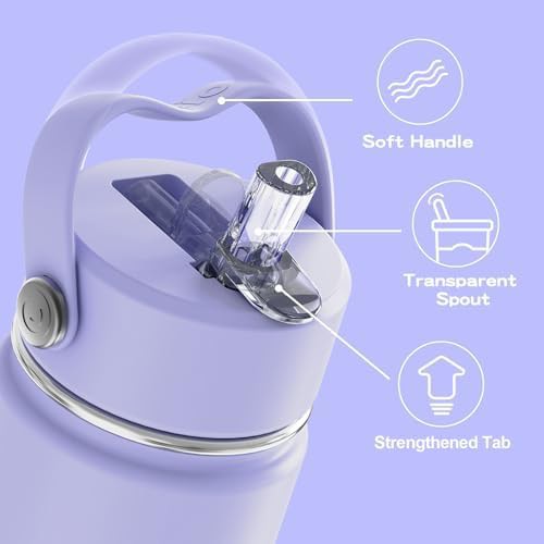 Kids stainless steel school water bottle — photo 3