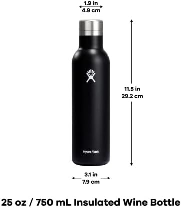Birch White Ceramic Lined Wine Bottle 25 oz — photo 3