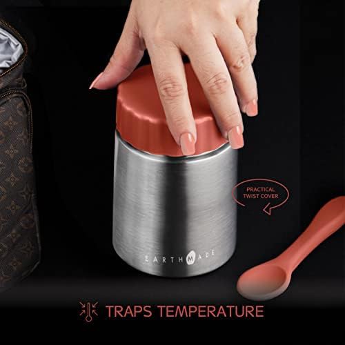 Ceramic interior insulated food container 13 oz — photo 3