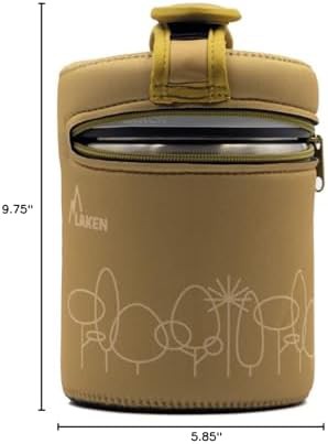 Multicoloured thermo water bottle 1 L — photo 3
