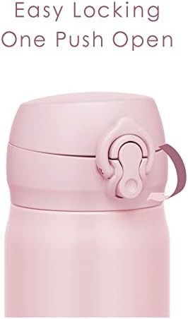 Mauve pink portable insulated mug 500 ml — photo 3