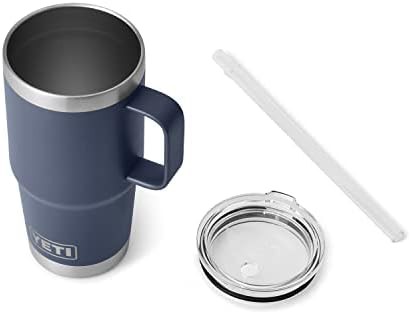 Navy 25 oz tumbler with handle — photo 3