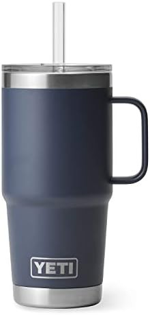Navy 25 oz tumbler with handle — photo 5