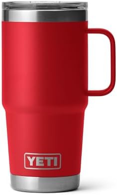 Rescue red 20 oz travel mug