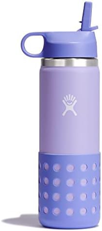 Wisteria purple kids wide mouth bottle 20 oz