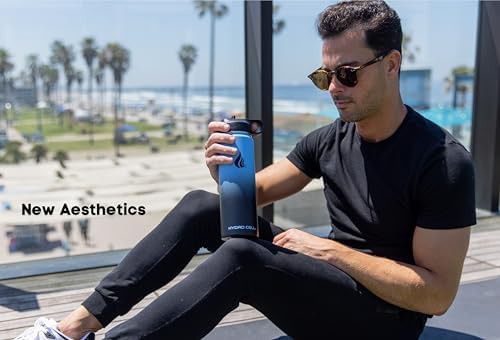 Blue and Black Insulated Vacuum Flask 24 oz — photo 5
