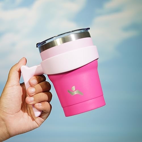 Konokyo 10 oz insulated travel tumbler with handle — photo 5