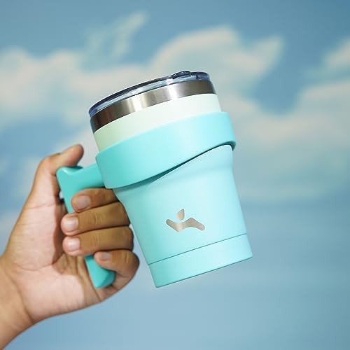 Konokyo 10 oz car friendly insulated travel tumbler — photo 5