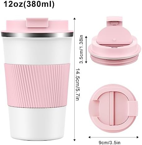 Reusable vacuum insulated coffee cup 12 oz — photo 4