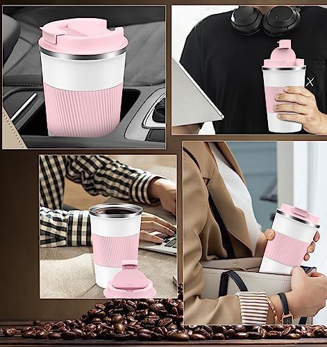 Reusable vacuum insulated coffee cup 12 oz — photo 5