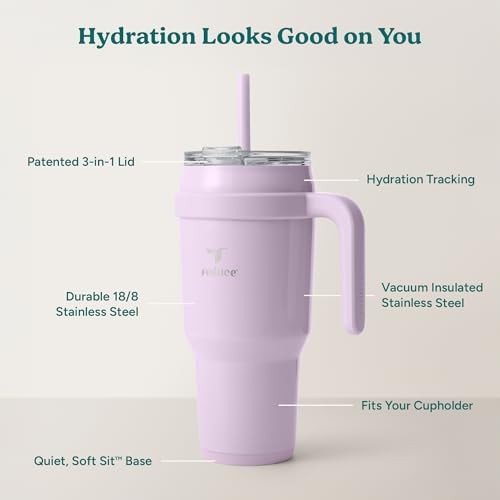 Insulated 40 oz tumbler in lilac bud — photo 4