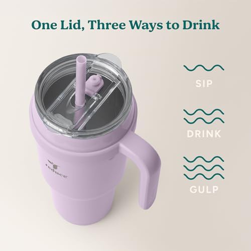 Insulated 40 oz tumbler in lilac bud — photo 5