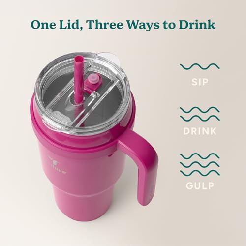 Sangria red 40 oz large capacity tumbler — photo 5