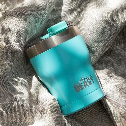 Aquamarine blue Beast tumbler 10 oz — photo 3