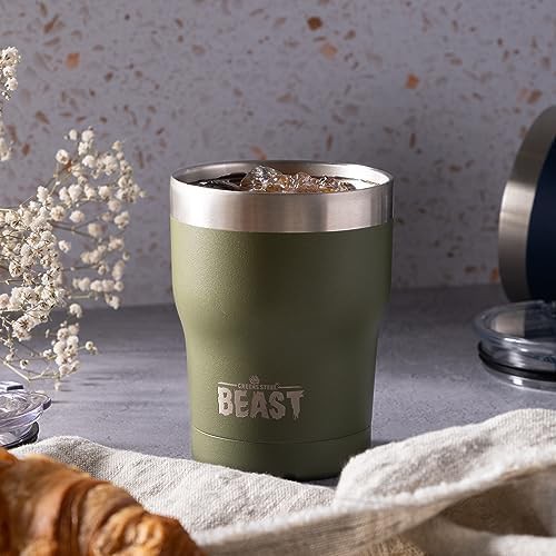 Compact army green Beast tumbler 10 oz — photo 4