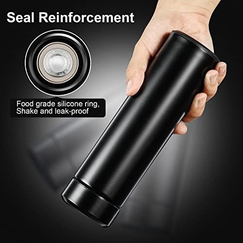 Black Stainless Steel Insulated Water Bottle — photo 5