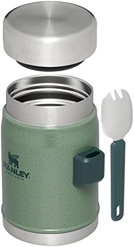 Hammertone green food jar and spork 14 oz — photo 3