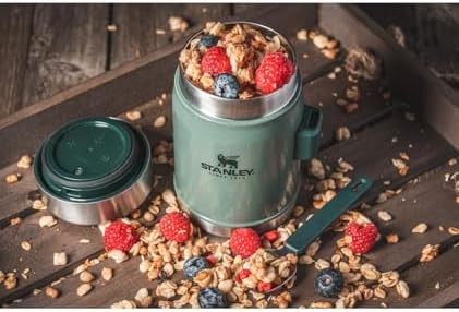 Hammertone green food jar and spork 14 oz — photo 4