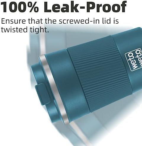 Blue 12oz Portable Thermal Coffee Mug — photo 4