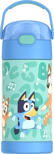 Bluey Funtainer straw bottle 12oz