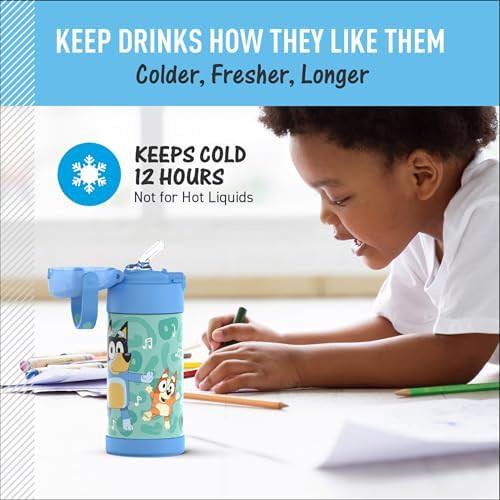 Bluey Funtainer straw bottle 12oz — photo 5