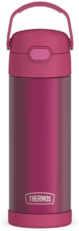 Dark pink Funtainer spout bottle 16oz