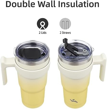 Konokyo 20 oz tumbler with handle — photo 3