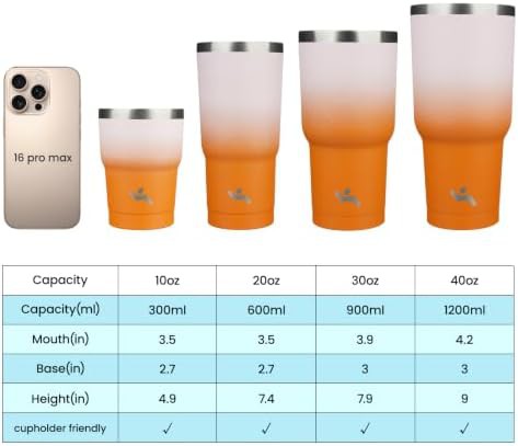 Konokyo 30 oz insulated travel mug with handle — photo 4