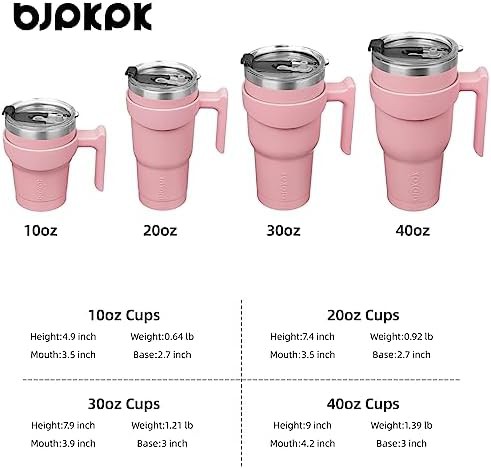 20 oz Tumbler with Handle & Straw tumbler-handle-straw — photo 4