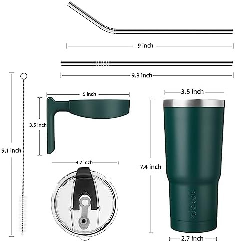 20 oz Tumbler with Handle & Straw tumbler-handle-straw-tumbler — photo 3