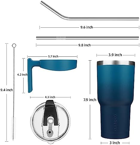 30 oz Tumbler with Handle & Straw — photo 3