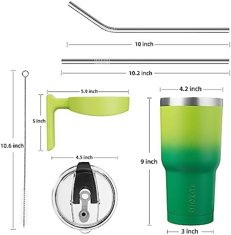 40 oz Tumbler with Handle & Straw — photo 3