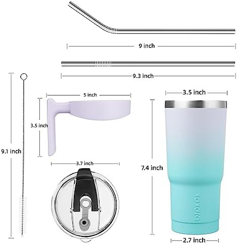 20 oz Tumbler with Handle & Straw — photo 3