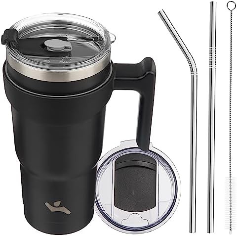 Konokyo 20 oz travel mug with straw