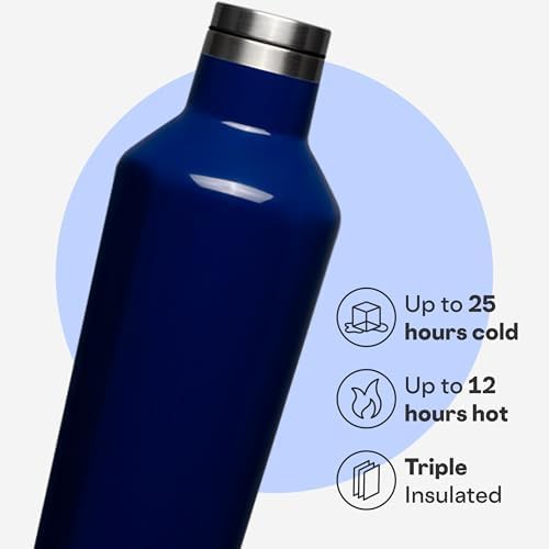 Gloss Midnight Navy Insulated Canteen 25 oz — photo 3