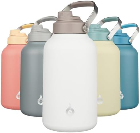 1 Gallon Insulated Water Bottle stainless
