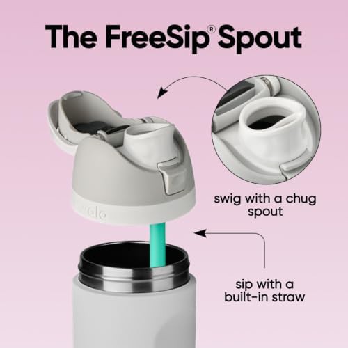 Owala FreeSip wide mouth bottle 24 oz blue — photo 3