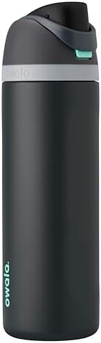 Owala FreeSip wide mouth sports bottle 24 oz grey
