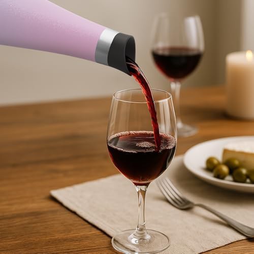 Pink and Blue Insulated Wine Decanter 24 oz — photo 4