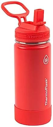 Red and Aquamarine Insulated Water Bottles — photo 3