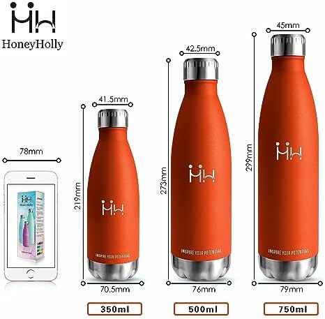 Stainless steel sports bottle 500 ml — photo 5