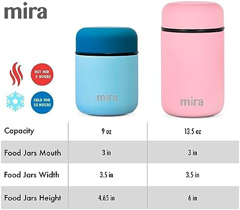 Two pack compact vacuum food jars 9 oz — photo 3