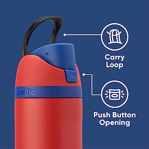 Owala Marvel water bottle 24 oz spiderman — photo 3