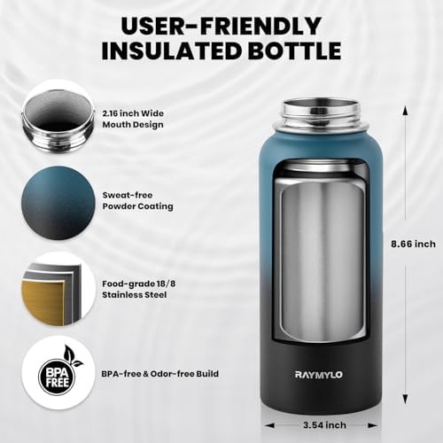 Triple Wall Stainless Steel Bottle 32 oz — photo 5