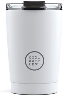 Mono white stainless steel thermal cup