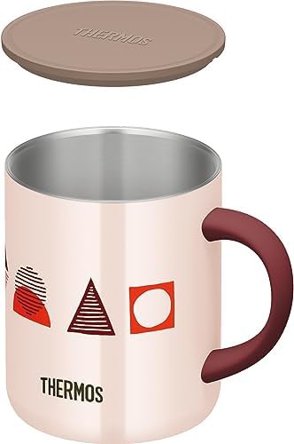 Pink pattern vacuum insulated mug 350ml — photo 4