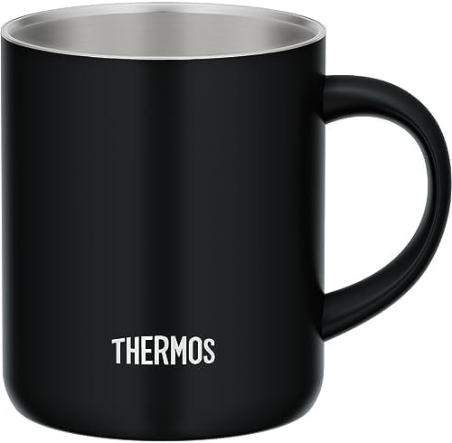 Smoke black stainless steel travel mug 350 ml — photo 3