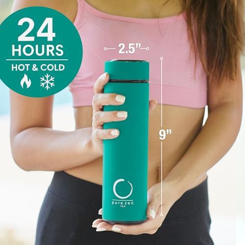 Insulated Tea Infuser Bottle 15 oz — photo 4