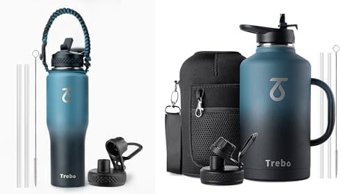 Indigo Black Large Sports Jug 32 oz