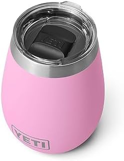 Power pink 10 oz wine tumbler
